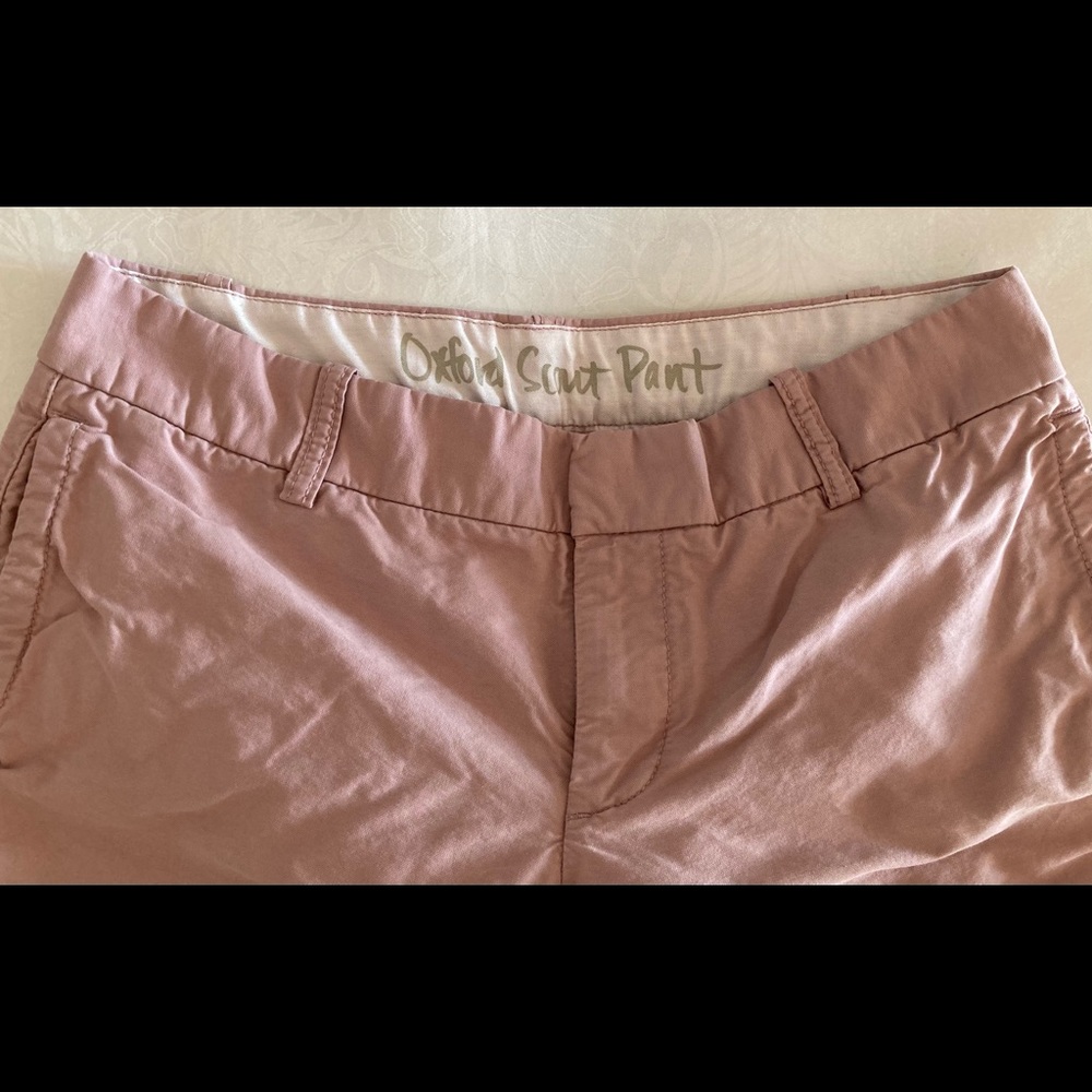 J Crew Scout cropped chinos.